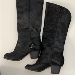 Women’s Tall Black Boots Lexy Fergalicios 10M